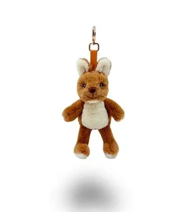 Eco Cuddly Kangaroo Charm For Bags 1