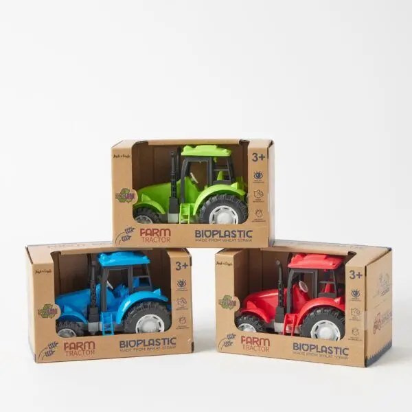 Eco-Friendly Bioplastic Farm Tractor Toy 1