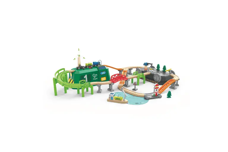 Eco-Friendly Energy Train Bucket Play Set 1