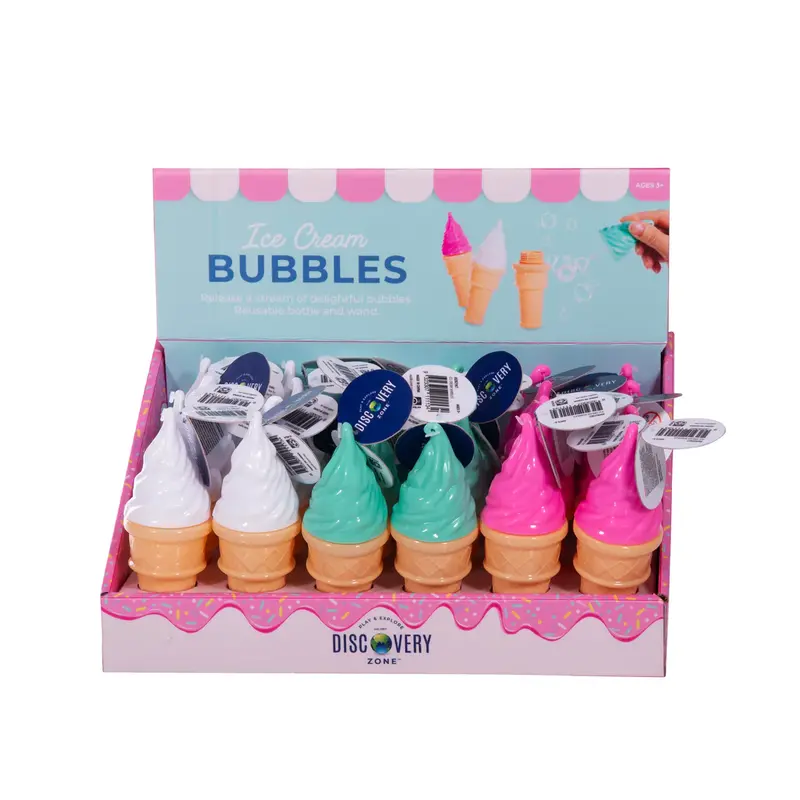 Edible Ice Cream–Themed Bubble Solution Set 1