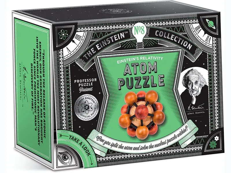 Einstein’S Atom – Wooden Disentanglement Puzzle 1