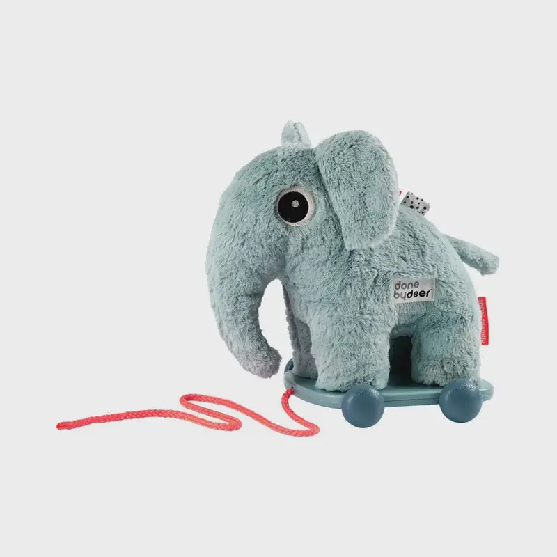 Elphee Blue Pull-Along Infant Toy 1