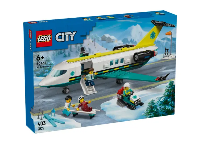 Emergency Air Ambulance Aircraft – Lego 60465 1