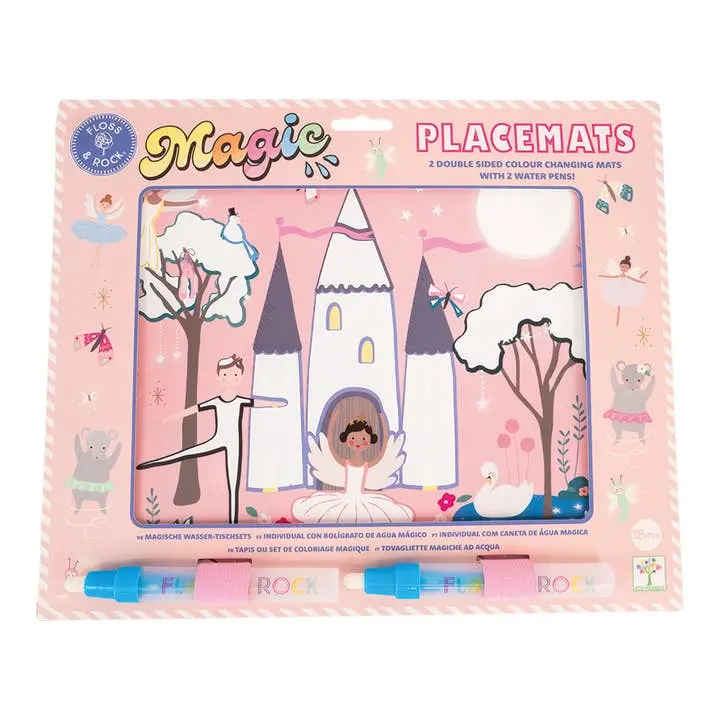 Fairy Ballerina Magic Reusable Placemats 1