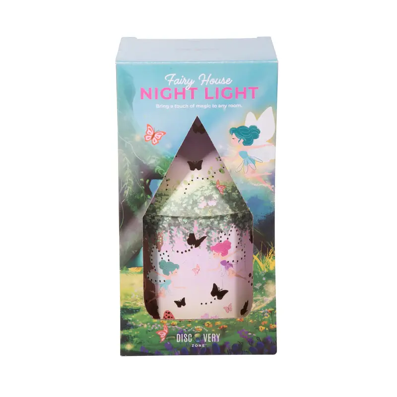 Fairy-Themed Paper Lantern With Soft Glow 1