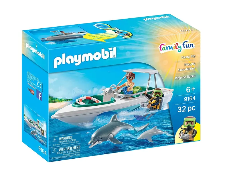 Family Fun Speedboat Diving Adventure Playset (6981) 1