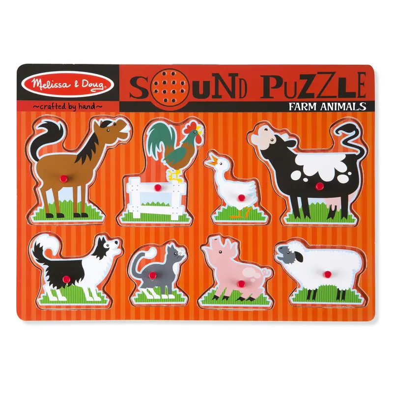 Farm Animal Sound Learning Puzzle 1