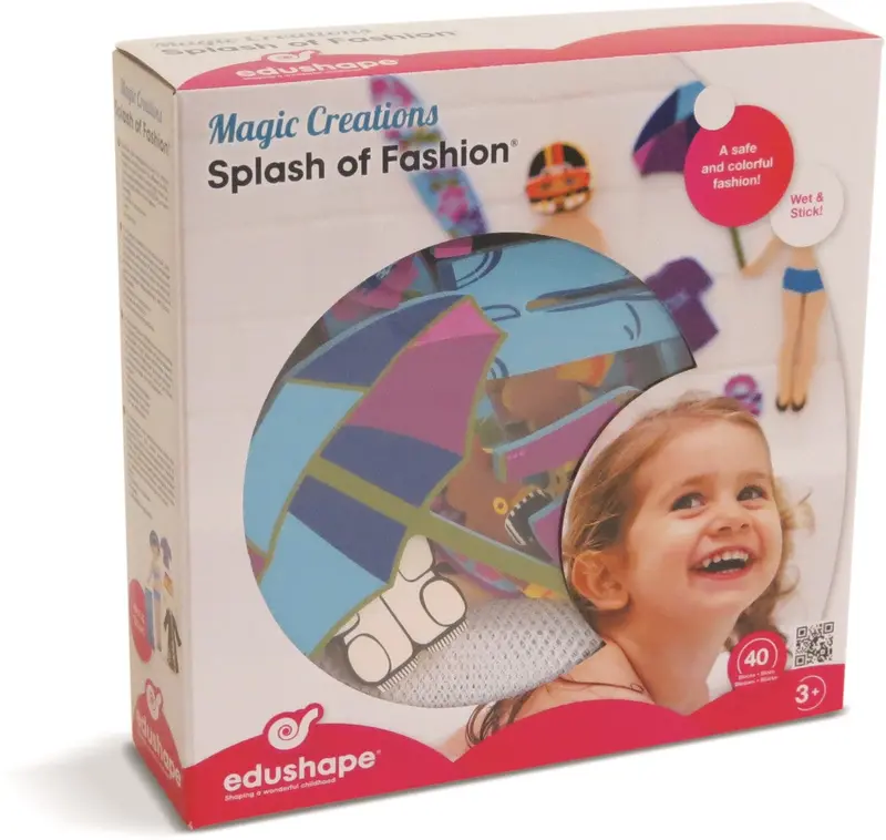 Fashion-Themed Bath Stickers For Kids 1