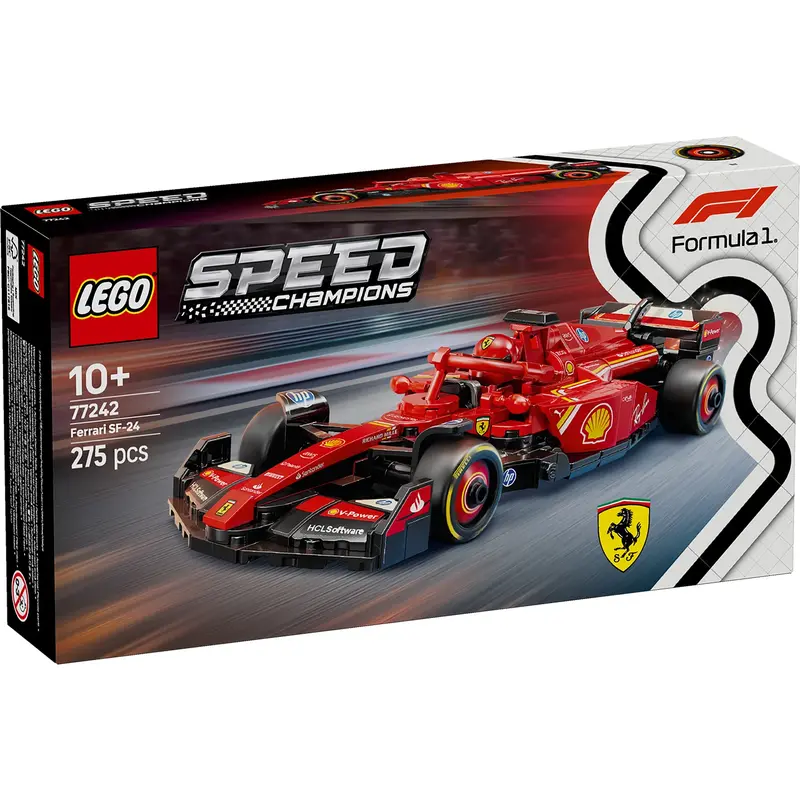 Ferrari Sf-24 Racing Car Lego Collectible (77242) 1