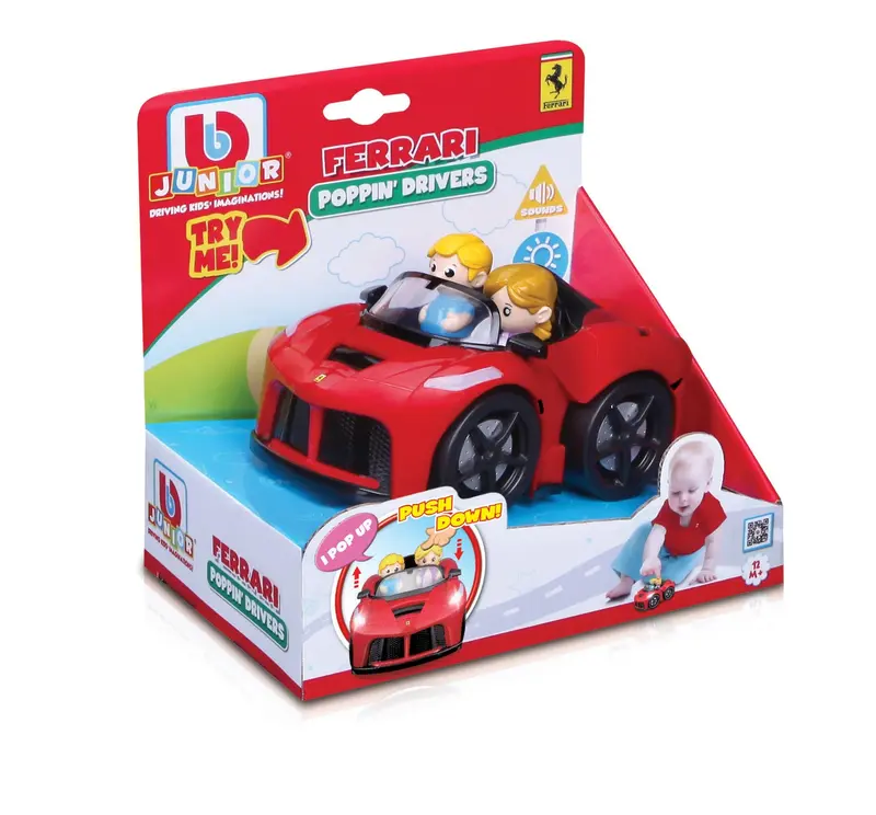 Ferrari-Themed Poppin’ Drivers Playset 1