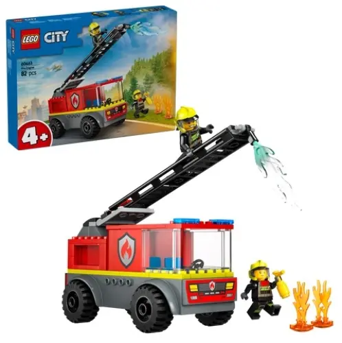 Fire Ladder Truck Rescue Vehicle – Lego 60463 1