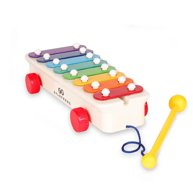 Fisher-Price Wooden Xylophone For Early Music Exploration 1