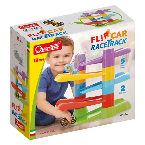 Flip-And-Race Car Track Playset 1