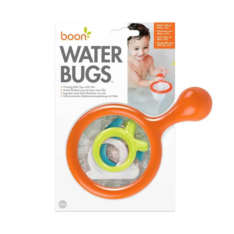 Floating Water Bugs Bath Toys – Includes Collecting Net 1