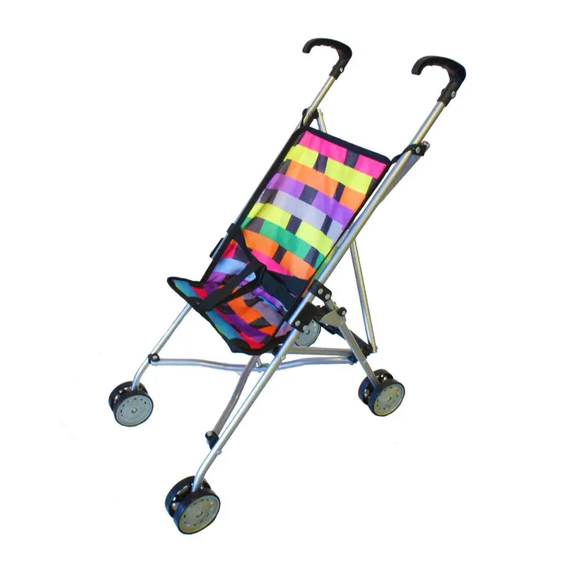 Foldable Metal Doll Stroller For Kids 1
