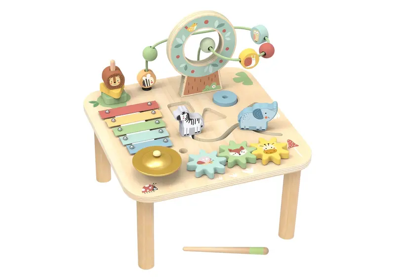 Forest-Themed Activity Table For Early Learning 1