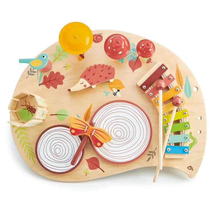 Forest-Themed Musical Activity Table For Toddlers 1
