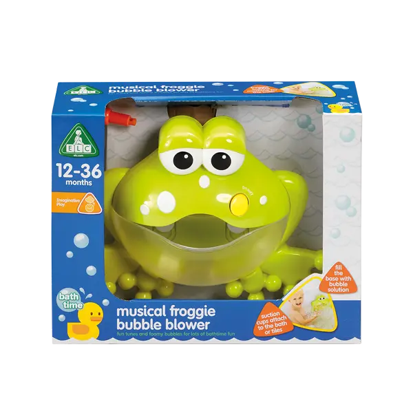 Froggie Bubble Blower – Singing, Bubble-Blowing Amphibian Toy 1