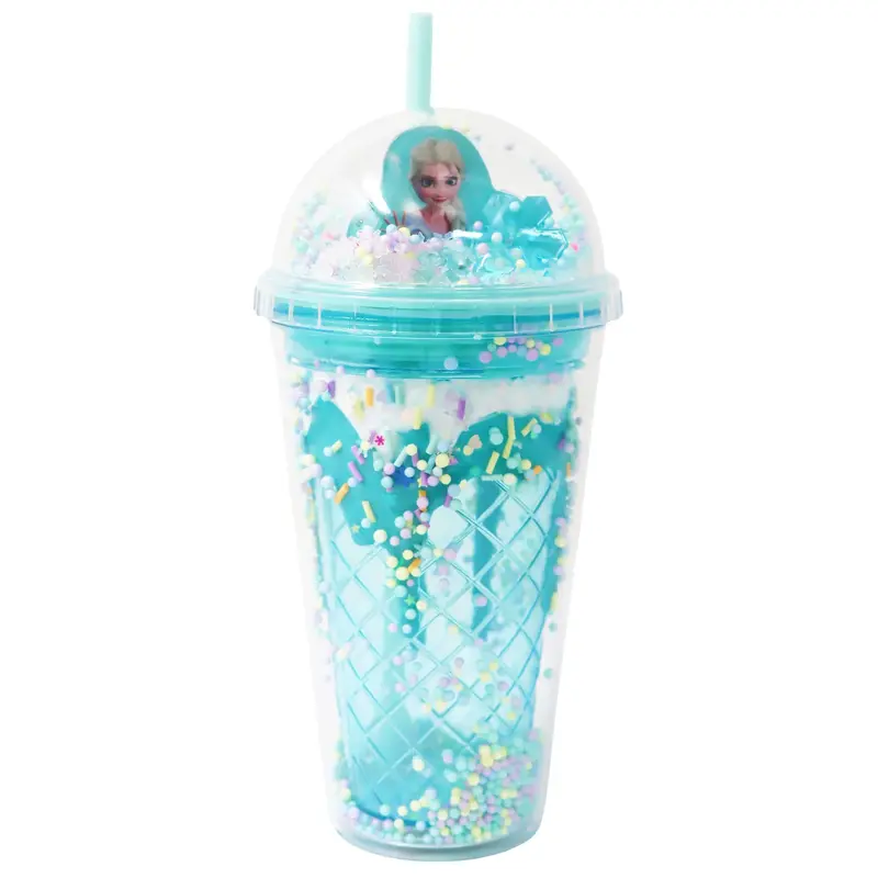 Frozen-Themed Blue Dome Water Bottle 1