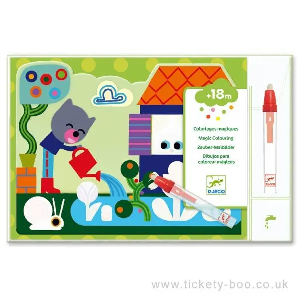 Garden Discovery Watercolor Activity Book 1