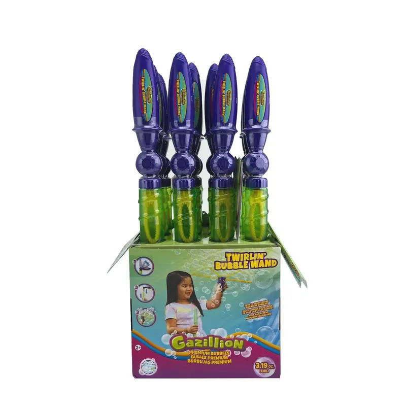 Gazillion Twirlin’ Bubble Wand – Rotating Bubble Maker 1