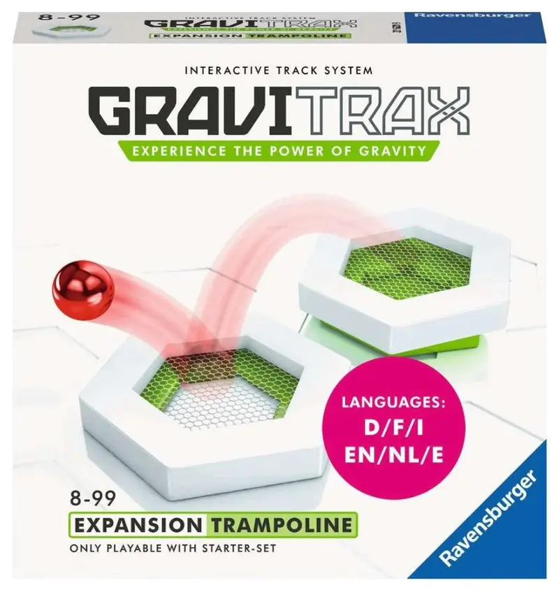 Gravitrax Trampoline Expansion Pack For Marble Run Sets 1