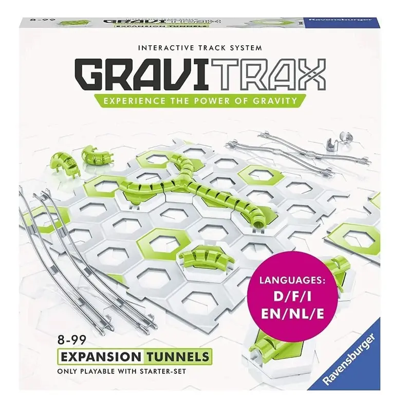 Gravitrax Tunnel Expansion Set – Modular Marble Run Add-On 1