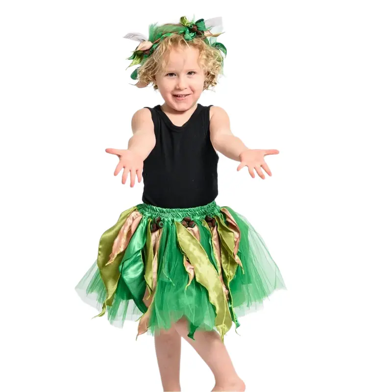 Green Gum Blossom Skirt Inspired By May Gibbs 1