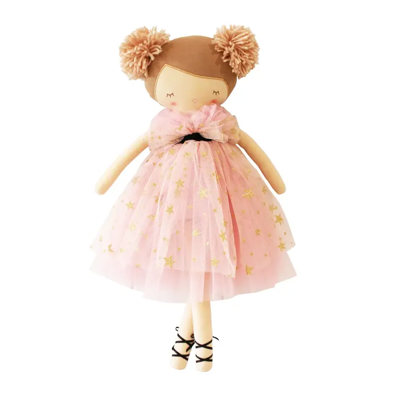 Halle Ballerina Doll – Fair Skin With Strawberry Blonde Hair 1