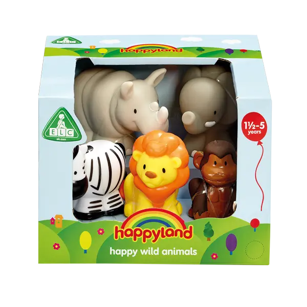 Happyland Wild Animal Play Set 1