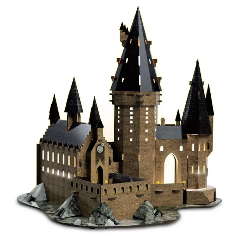 Harry Potter Diy Light-Up Hogwarts Castle Kit 1