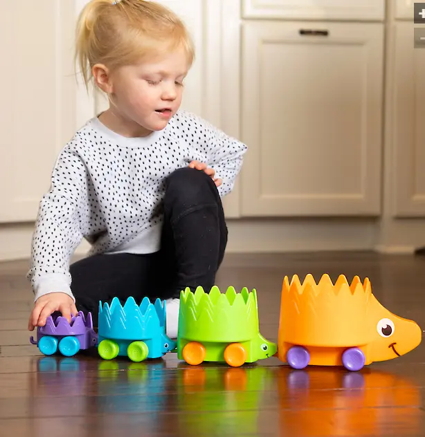 Hiding Hedgehogs Sensory Game – Interactive Matching And Counting Activity 1