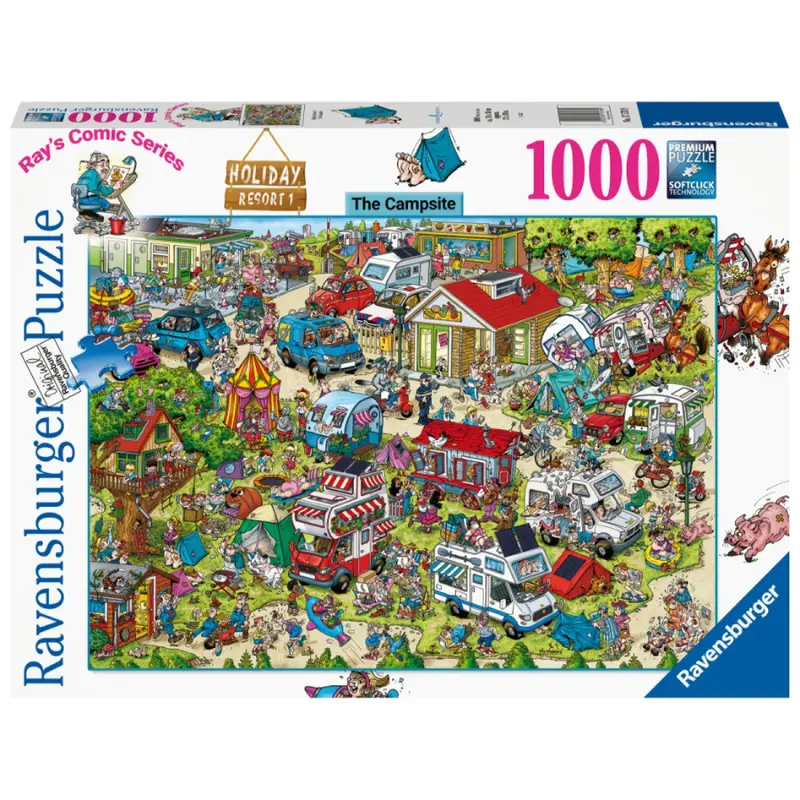 'Holiday Park 1: The Campsite' 1000-Piece Puzzle 1