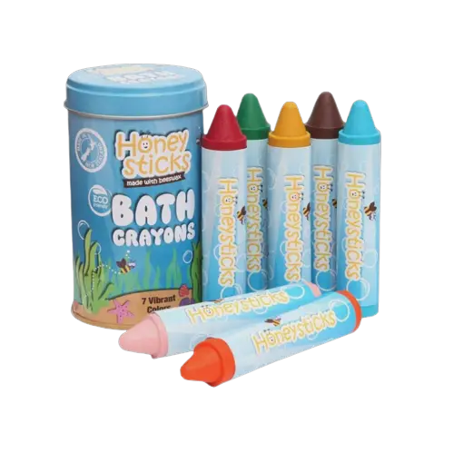 Honeysticks Bath Crayons – Jumbo Waterproof Crayons For Tub Time 1