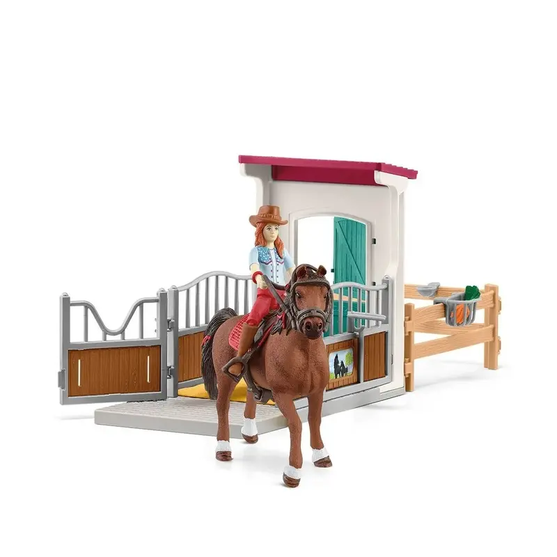 Horse Box Toy Set – Hannah & Cayenne 1