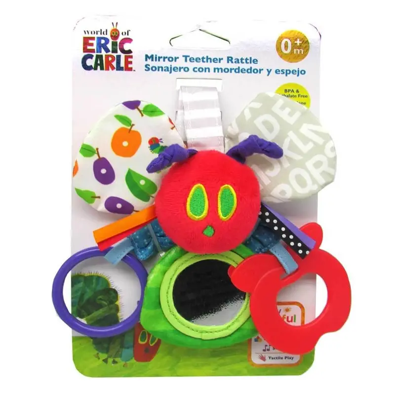 Hungry Caterpillar Mirror Teether And Rattle 1