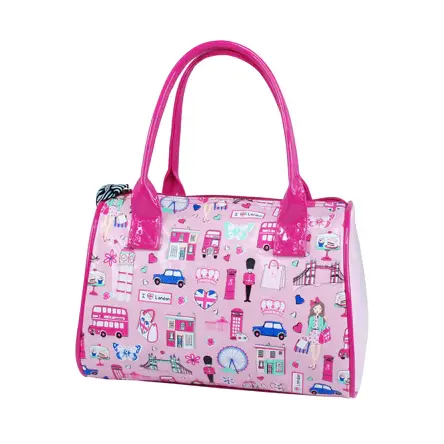 I Love London Barrel-Style Crossbody Handbag 1