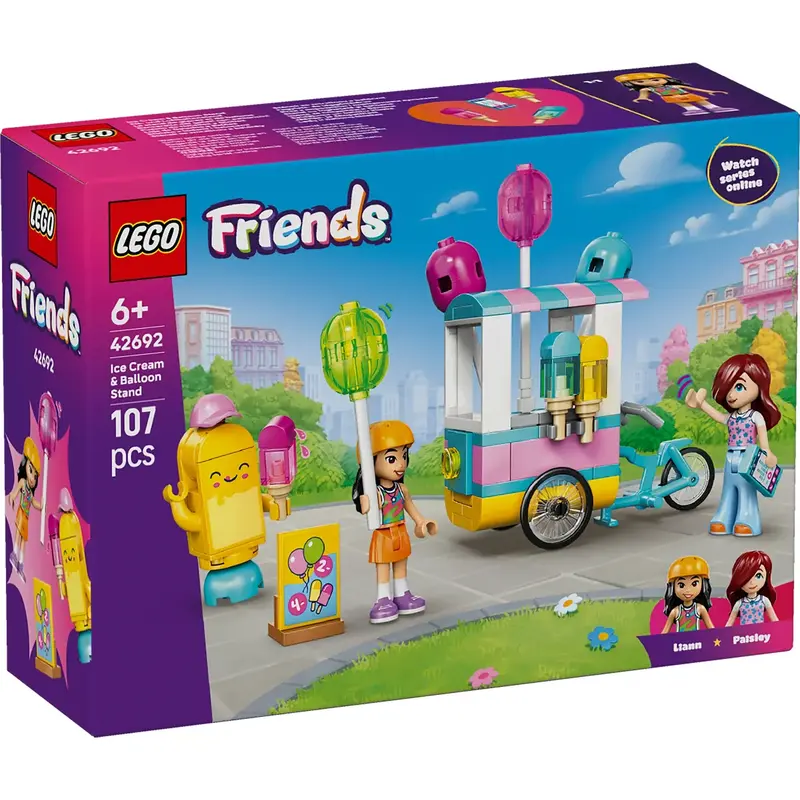 Ice Cream And Balloon Stand Lego City Amusement Set 1