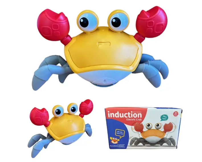 Induction-Powered Electric Crab Toy 1