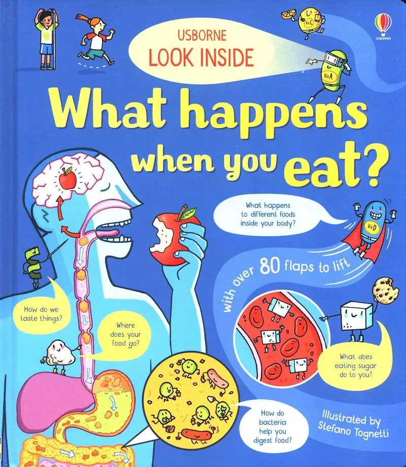 Interactive Children'S Book: Digestion Explained For Kids 1