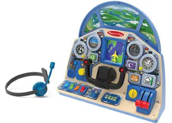 Interactive Jet Pilot Dashboard Playset 1