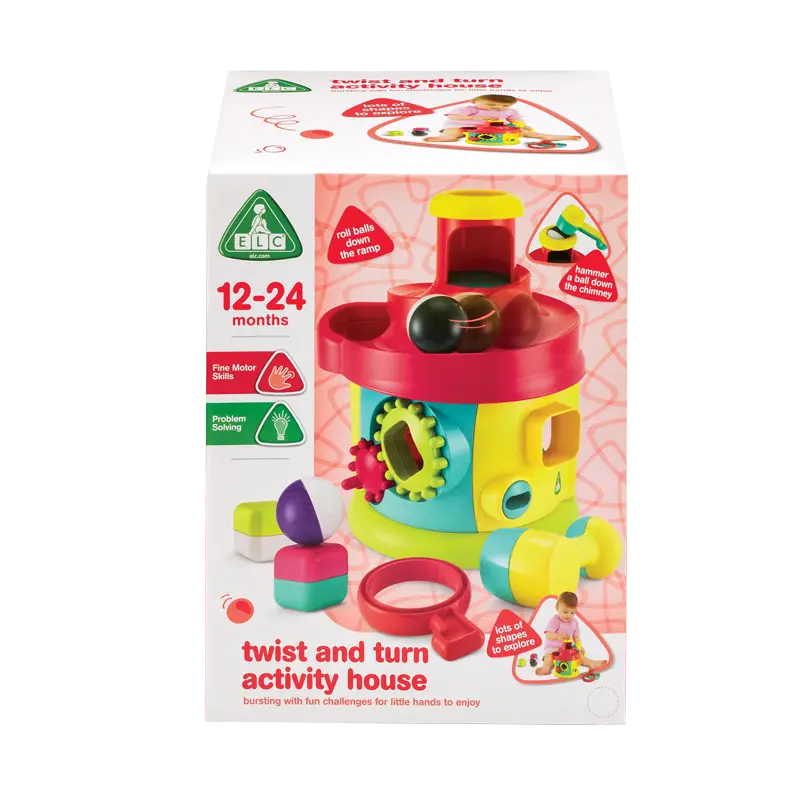 Interactive Twist-And-Turn Learning House For Toddlers 1