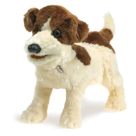 Jack Russell Smooth Coat Puppet – Interactive Hand Puppet For Storytelling 1