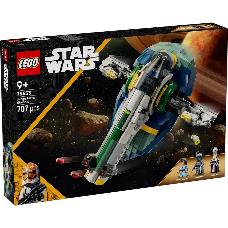 Jango Fett’S Slave I Starship Replica – Lego 75433 1