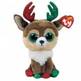 Kinley Reindeer Beanie Boos Holiday Plush 1