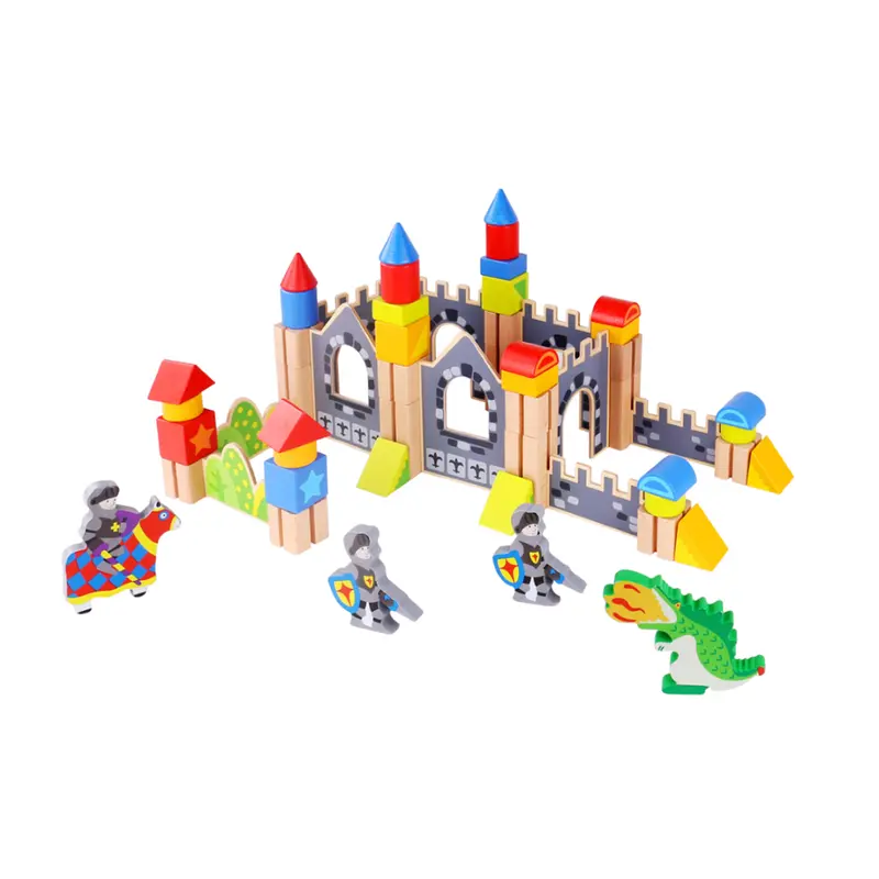 Knight’S Castle Building Set – Themed Block Construction Kit 1