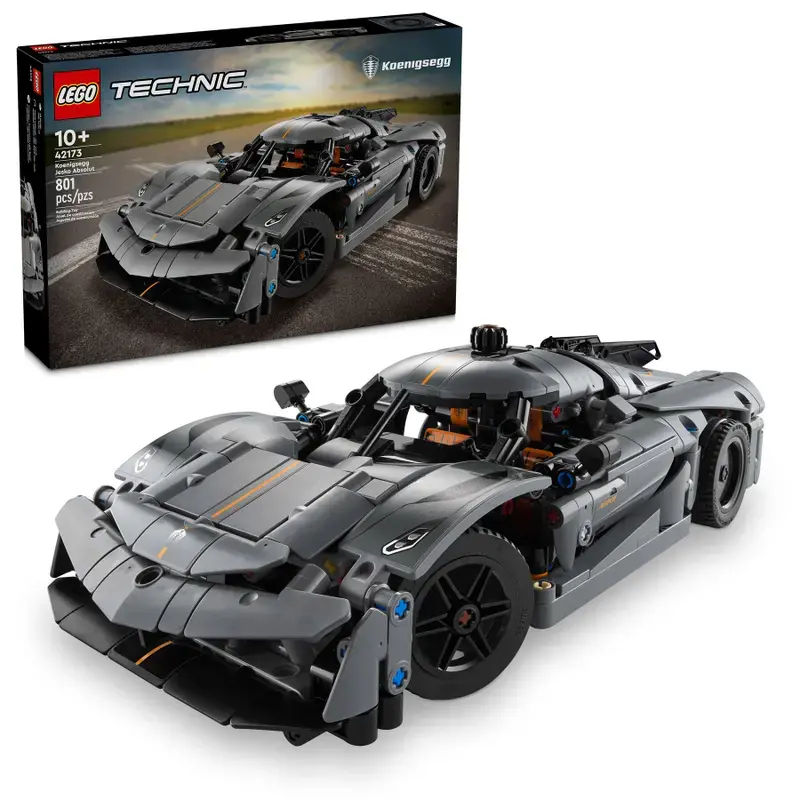 Koenigsegg Jesko Absolut Lego Technic Set (42173) 1