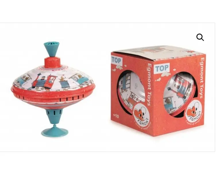 Large Train-Design Spinning Top Toy 1
