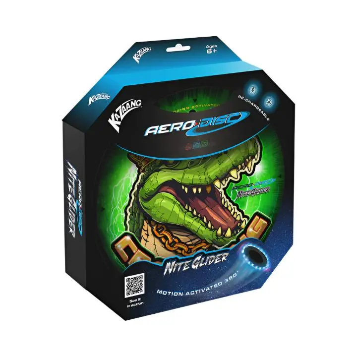 Led Aero Disk Night Glider – Croc King Edition 1