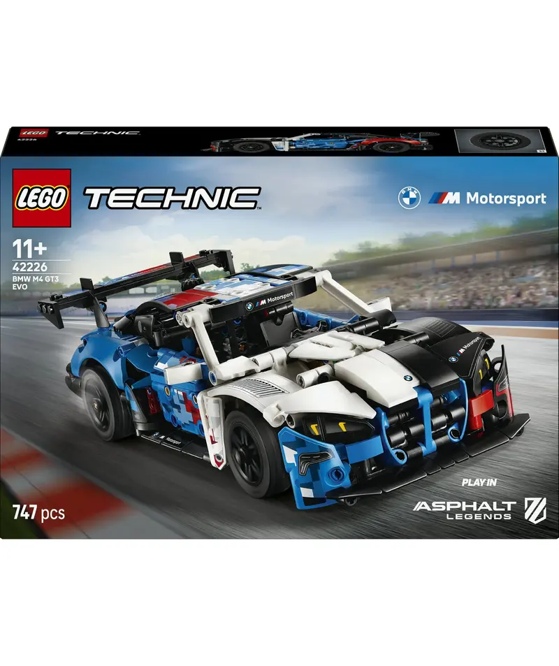 Lego Bmw M4 Gt3 Evo Race Car Technic Set (42226) 1